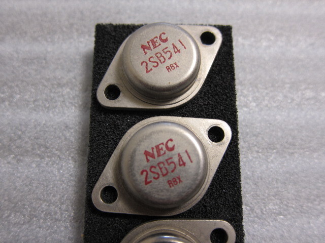 power transistor NEC 2SB541/2SD388 comp li4 piece : Real power transistor NEC 2SB541/2SD388 comp li4 piece : Real