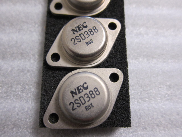 power transistor NEC 2SB541/2SD388 comp li4 piece : Real power transistor NEC 2SB541/2SD388 comp li4 piece : Real