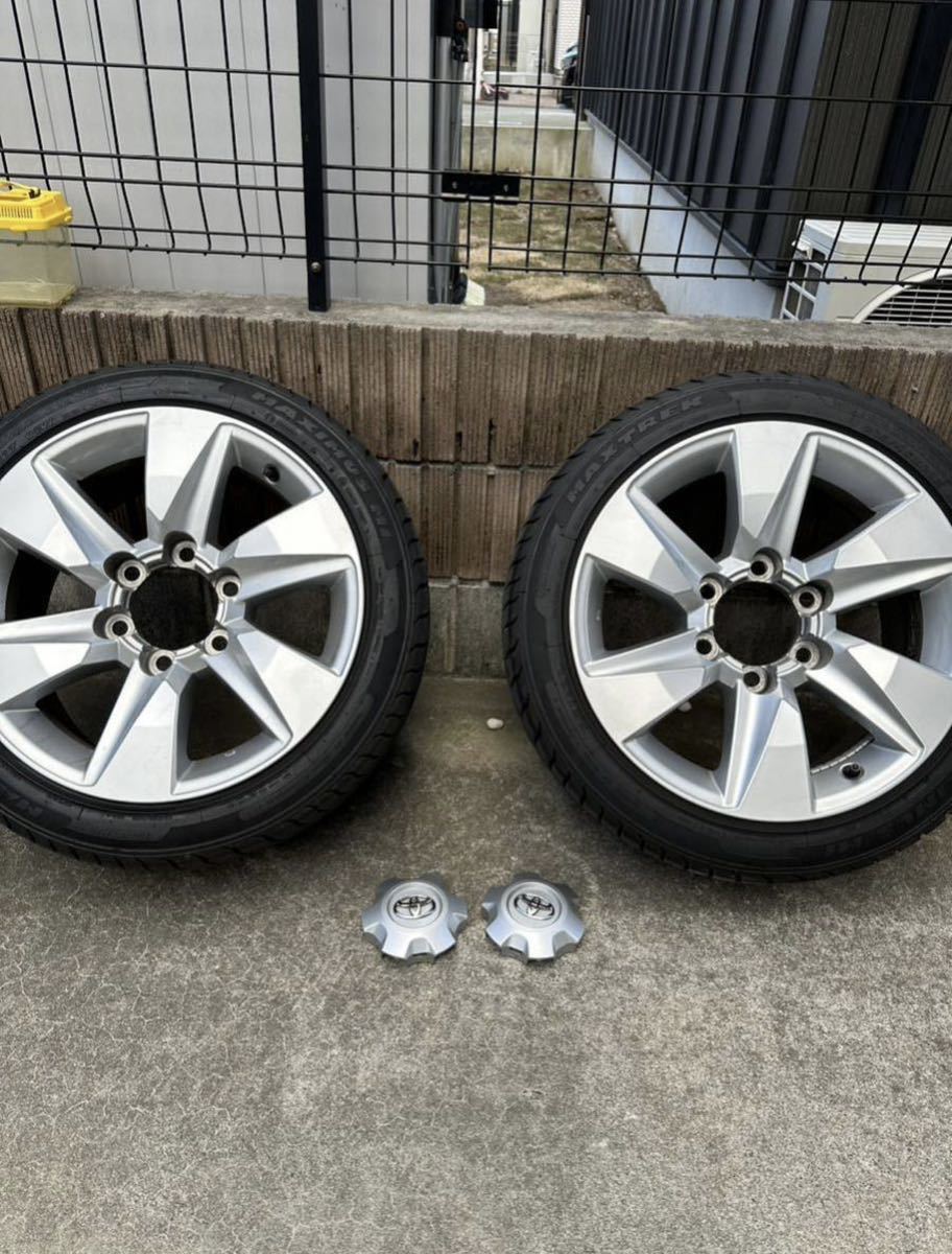 ハイエース プラドホイール 215/45/17 Yahoo!オークション - トヨタ 150系プラド 純正ホイール