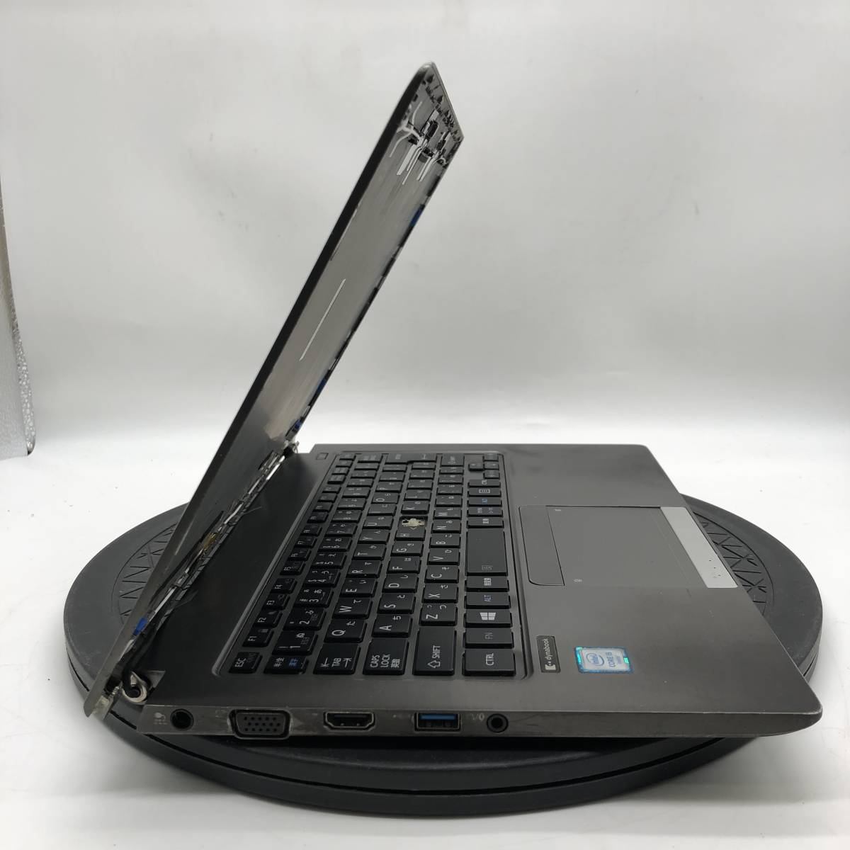 【BIOS起動】ジャンク 東芝 dynabook R63/F CPU Core i5-6300U メモリ/HDD/SSDなし 13.3型 中古 PC ノートパソコン 基盤 部品取り_画像5