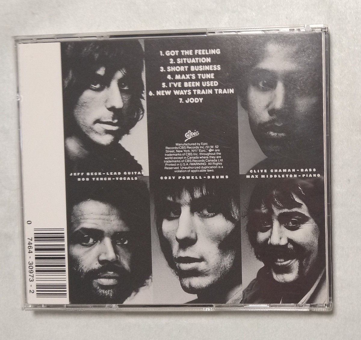 JEFF BECK GROUP ジェフ・ベック・グループ 『ROUGH AND READY 』輸入盤_画像3