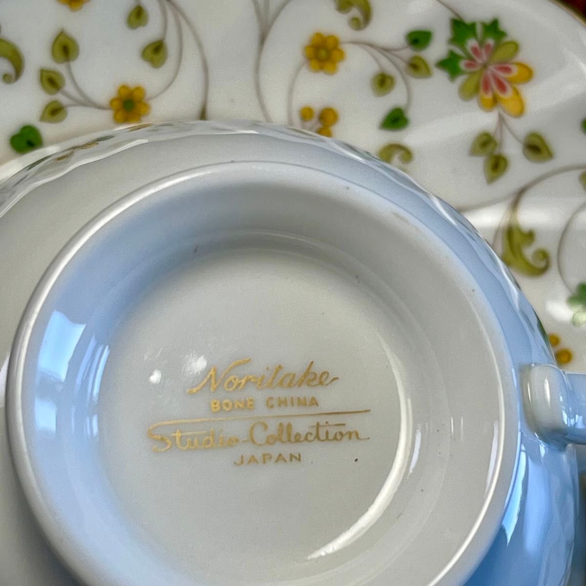 ノリタケ ボーンチャイナ スタジオコレクション カップソーサー ノリタケ ボーンチャイナ スタジオコレクション カップソーサー