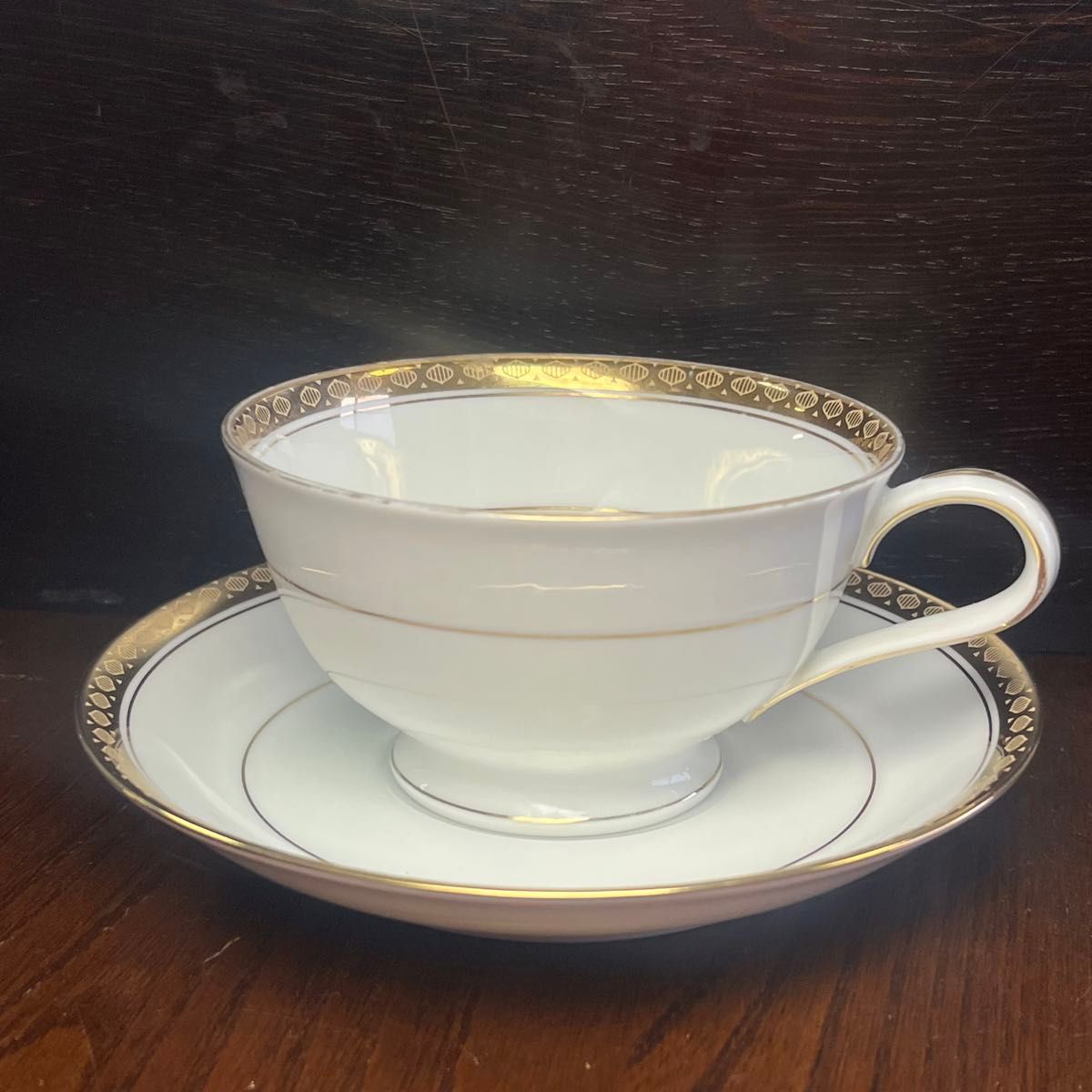 オールドノリタケ カップソーサー リッチモンド 昭和レトロ 金彩 オールドノリタケ カップソーサー リッチモンド 昭和レトロ 金彩