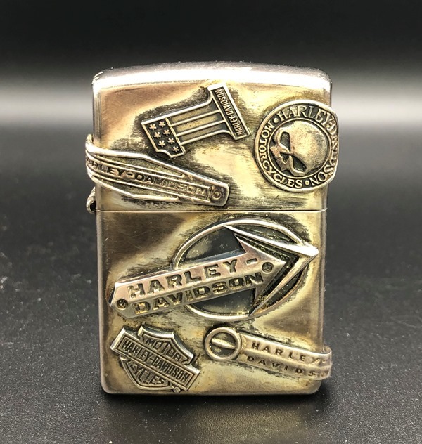 喫煙具(サ60)★[[KE-228.78]]★ZiPPO(ジッポ)★HARLEY DAVIDSON 立体ロゴ希少 2個まとめ★未使用あり★_画像5