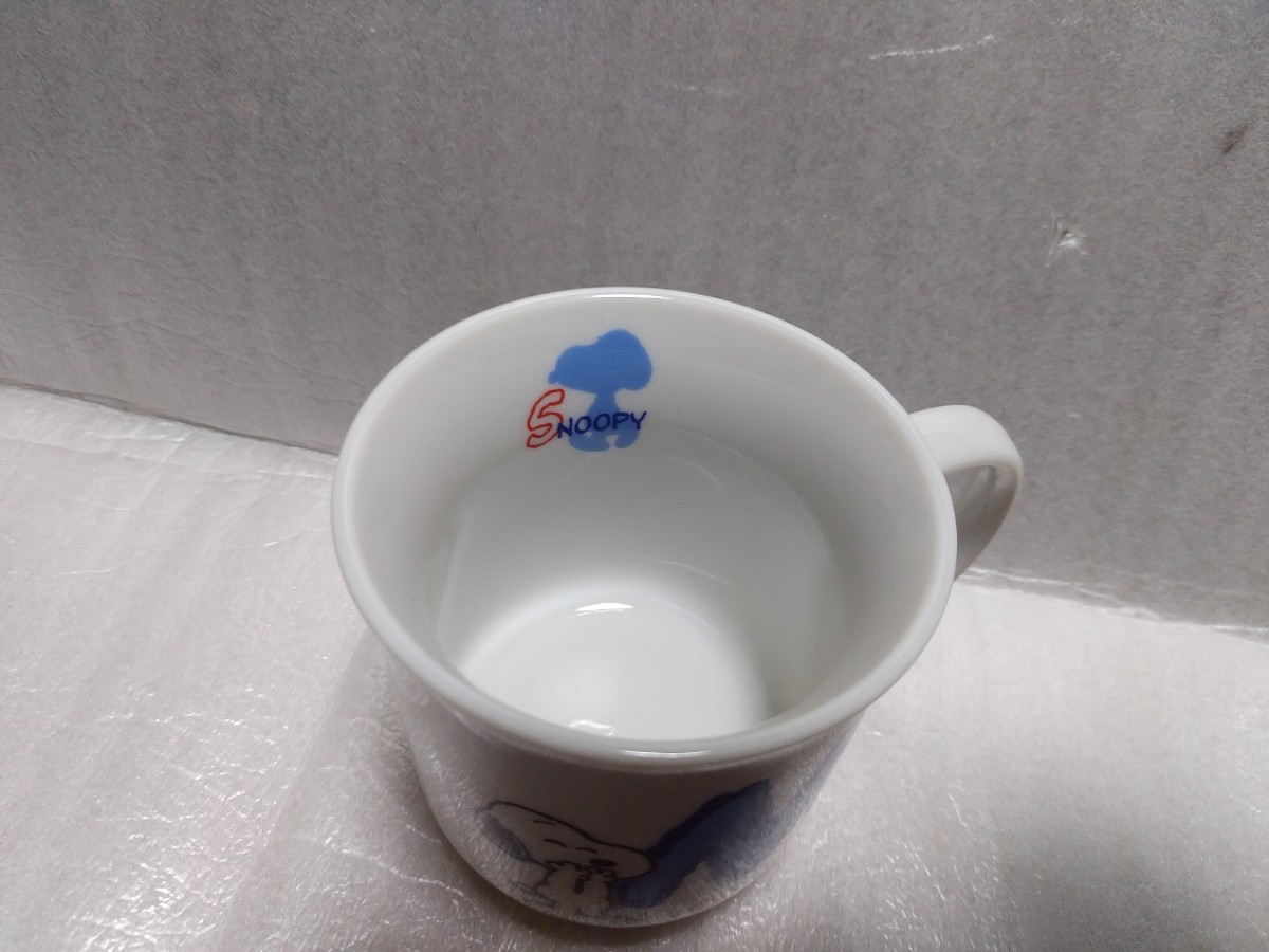 スヌーピー マグカップ イニシャル M  未使用 マリモクラフト Marimo Craft の画像3
