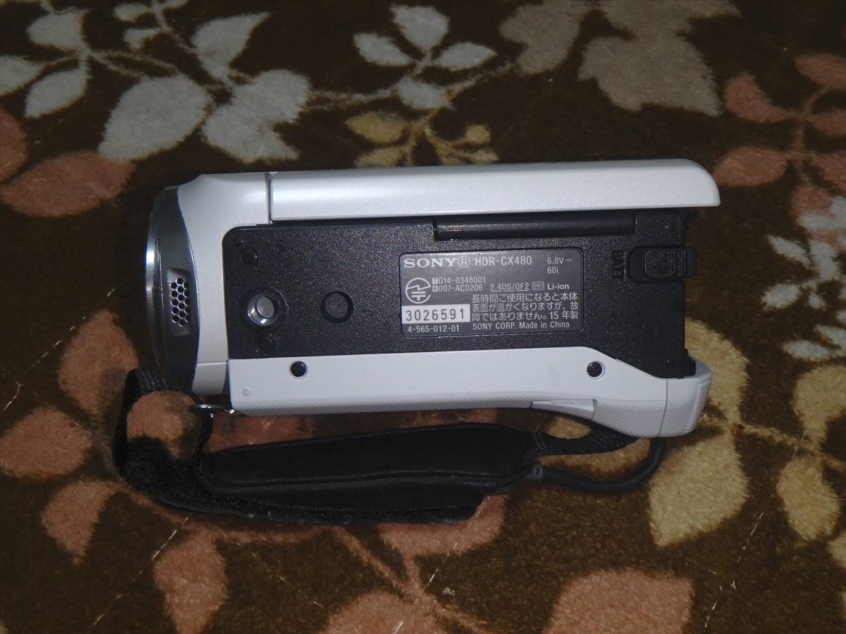 送料無料 SONY HDR-CX480 ハイビジョン ビデオカメラ_画像5