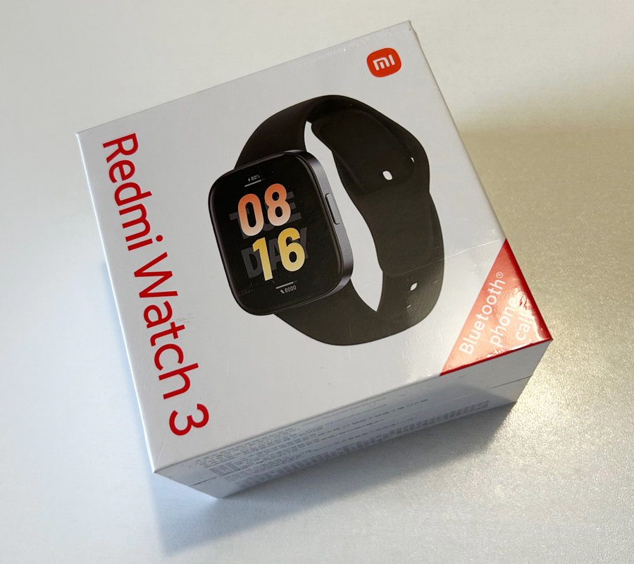 独特の素材 【新品未開封】 スマートウォッチ：Redmi Watch 3 BK／日本