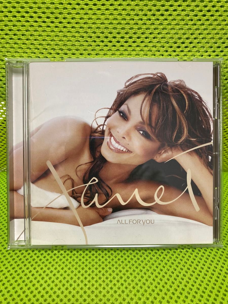 ジャネット・ジャクソン　ALL FOR YOU　CD アルバム　 JANET JACKSON　国内正規盤　美品