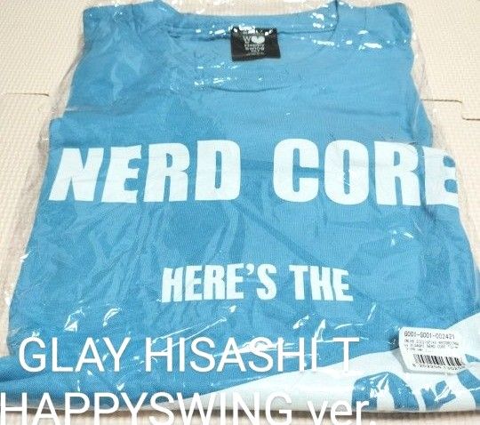 ※説明必読!GLAY.SPIKE RECORDINGS by HISASHI NERD CORE Tシャツ(HS ver.)