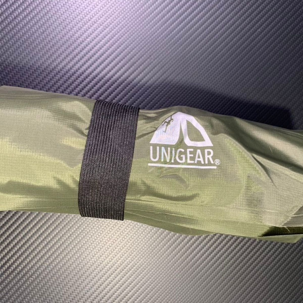 Unigear エアマット テントマット 超軽量 コンパクト 防水 防潮 寝袋 キャンプ/車中泊/アウトドア/防災用 収納袋付き