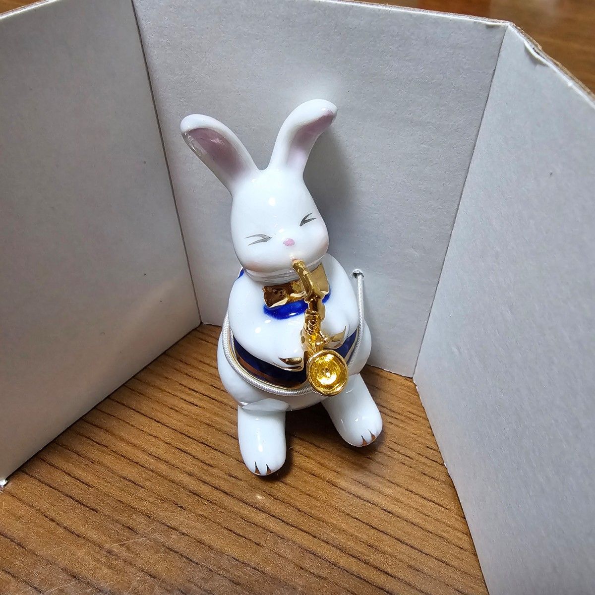 うさぎ 置物 ドリーズラビット 楽器 クラリネット サックス うさぎ 置物 ドリーズラビット 楽器 クラリネット サックス