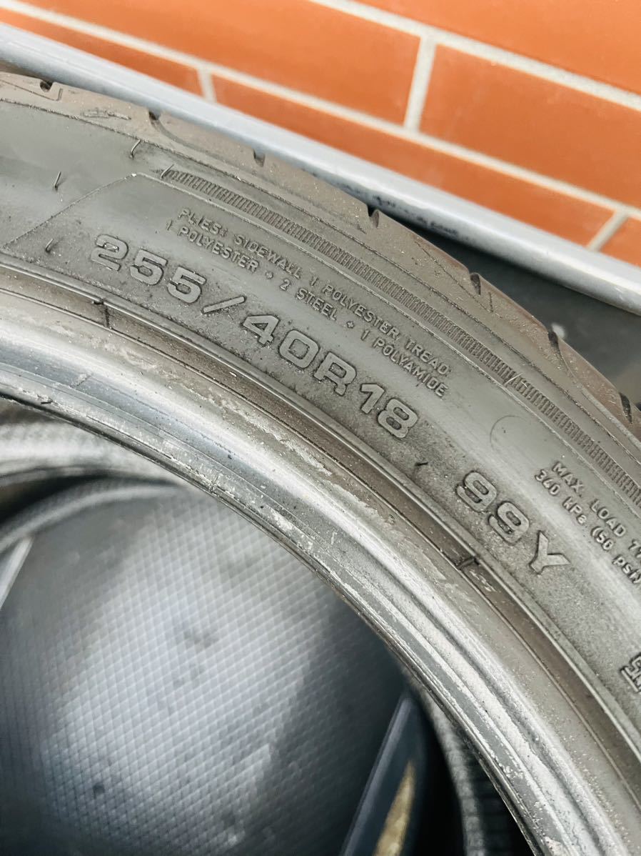 グッドイヤー　ランフラット　255/40R18 BMW ベンツ　承認　イーグルF1 アウディ　255-40-18 255 40 18 GOODYEAR RSC 輸入車　ミシュラン_画像3