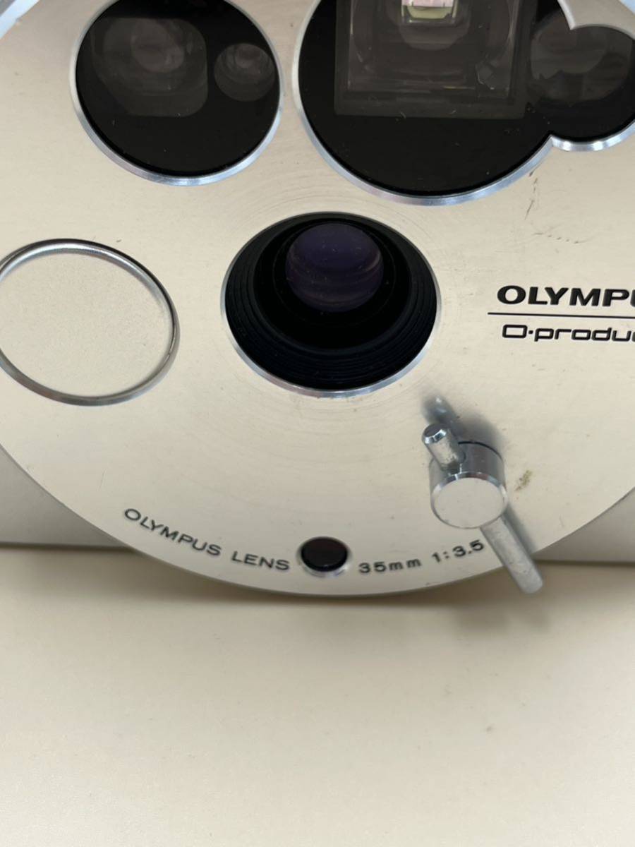 【美品】OLYMPUS オリンパス O-product フィルムカメラ 2万台限定 01542/20000【シャッター・ストロボOK】コンパクトフィルムカメラ _画像3