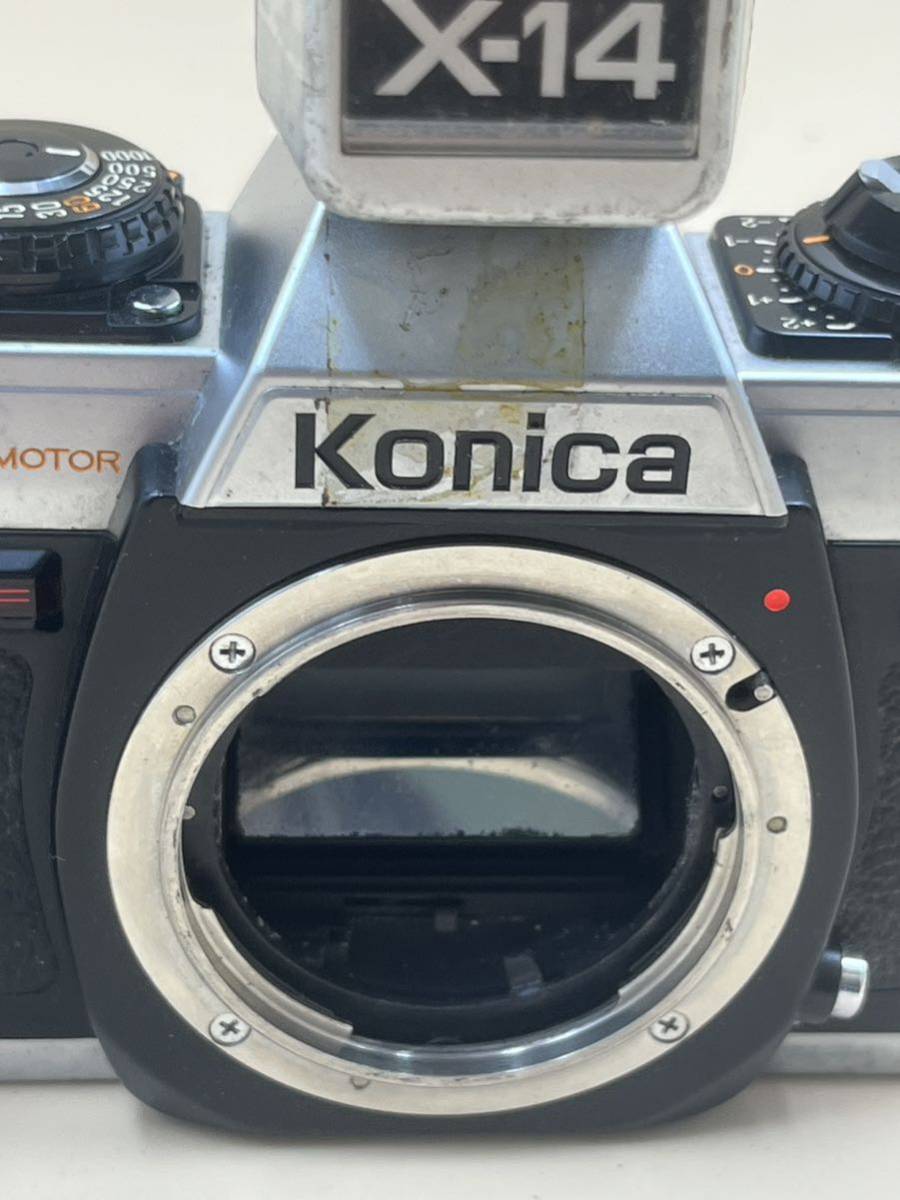 コニカ Konica FT-1 motor 一眼レフ フィルムカメラ X-14 フラッシュ カメラ ヴィンテージカメラ _画像3