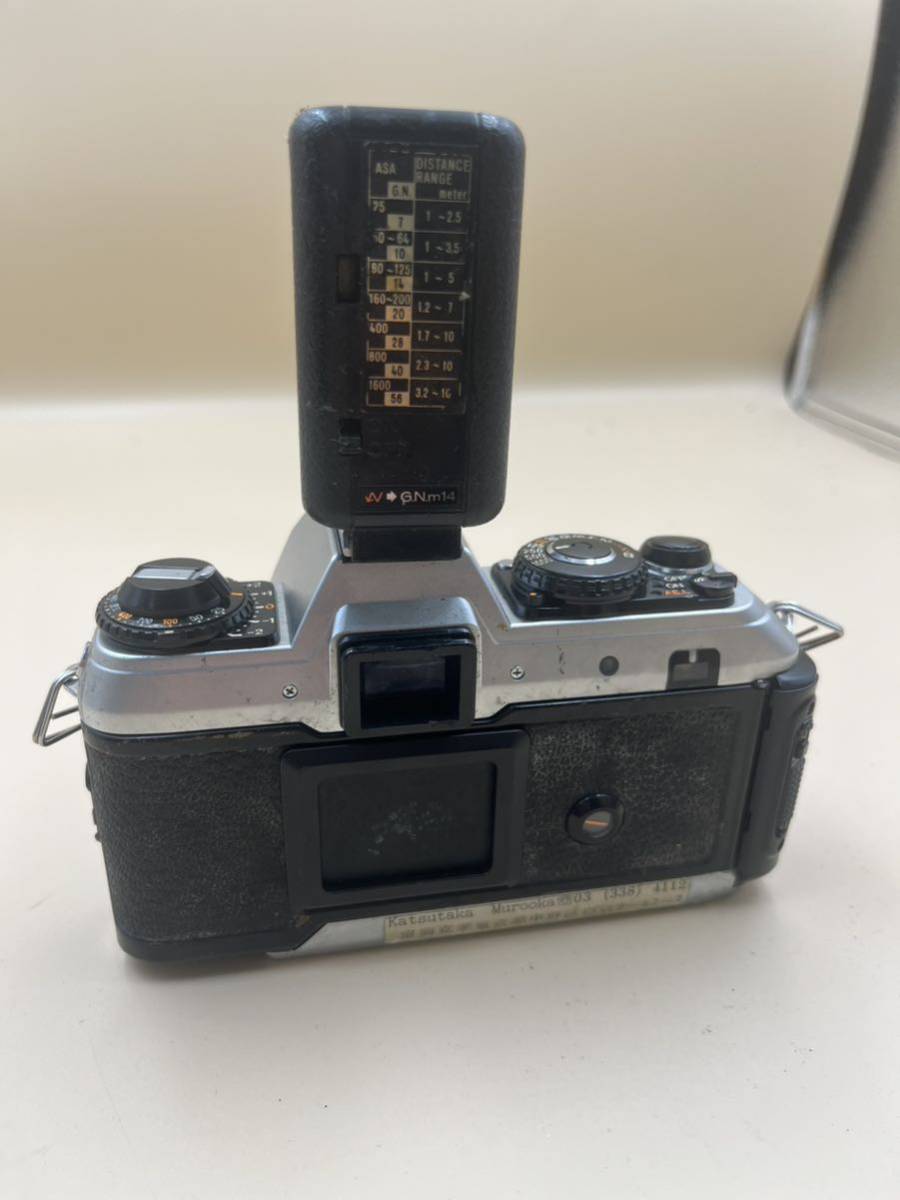 コニカ Konica FT-1 motor 一眼レフ フィルムカメラ X-14 フラッシュ カメラ ヴィンテージカメラ _画像6