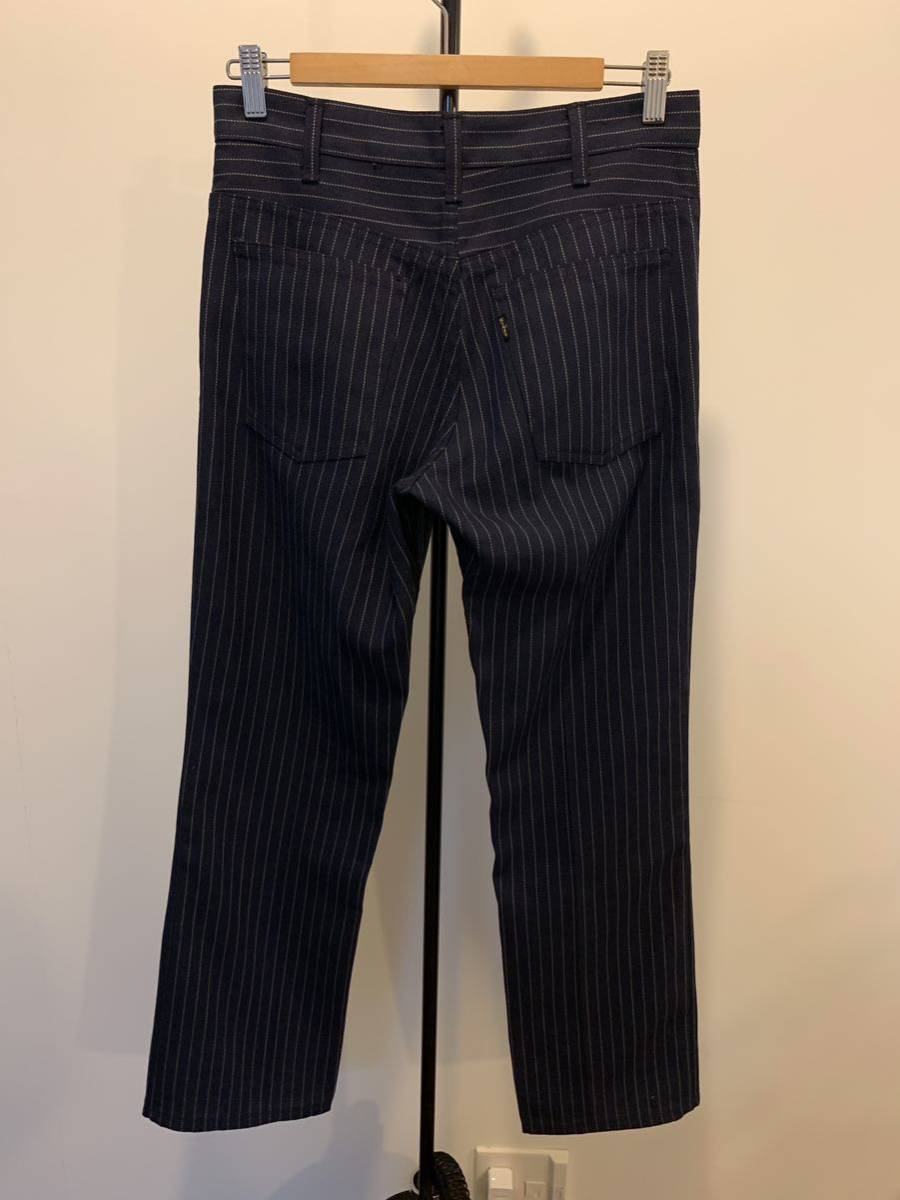 60s 70s LEVIS STA-PREST BIG Eスタプレ ③ストライプ 黒タグ 60s 70s LEVIS STA-PREST BIG Eスタプレ ③ストライプ 黒タグ