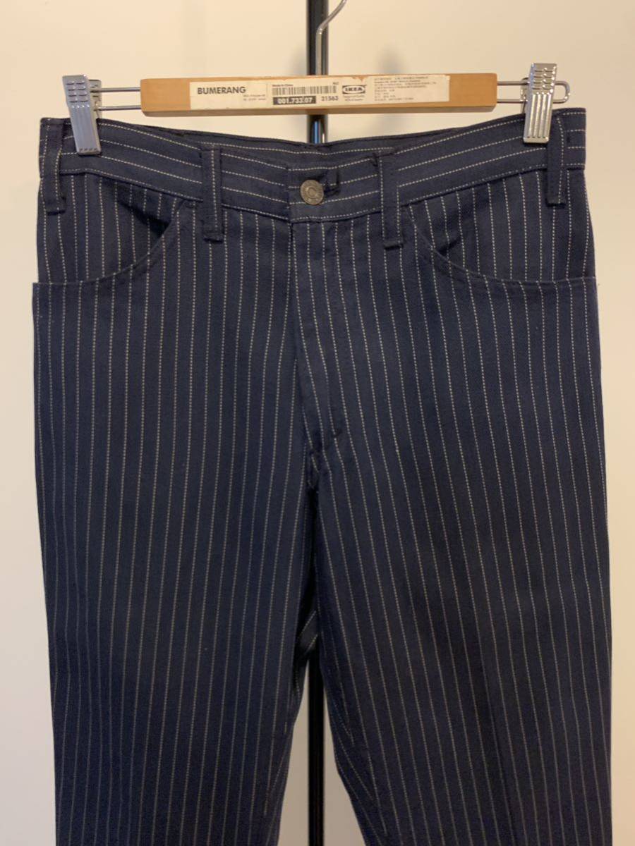 60s 70s LEVIS STA-PREST BIG Eスタプレ ③ストライプ 黒タグ 60s 70s LEVIS STA-PREST BIG Eスタプレ ③ストライプ 黒タグ