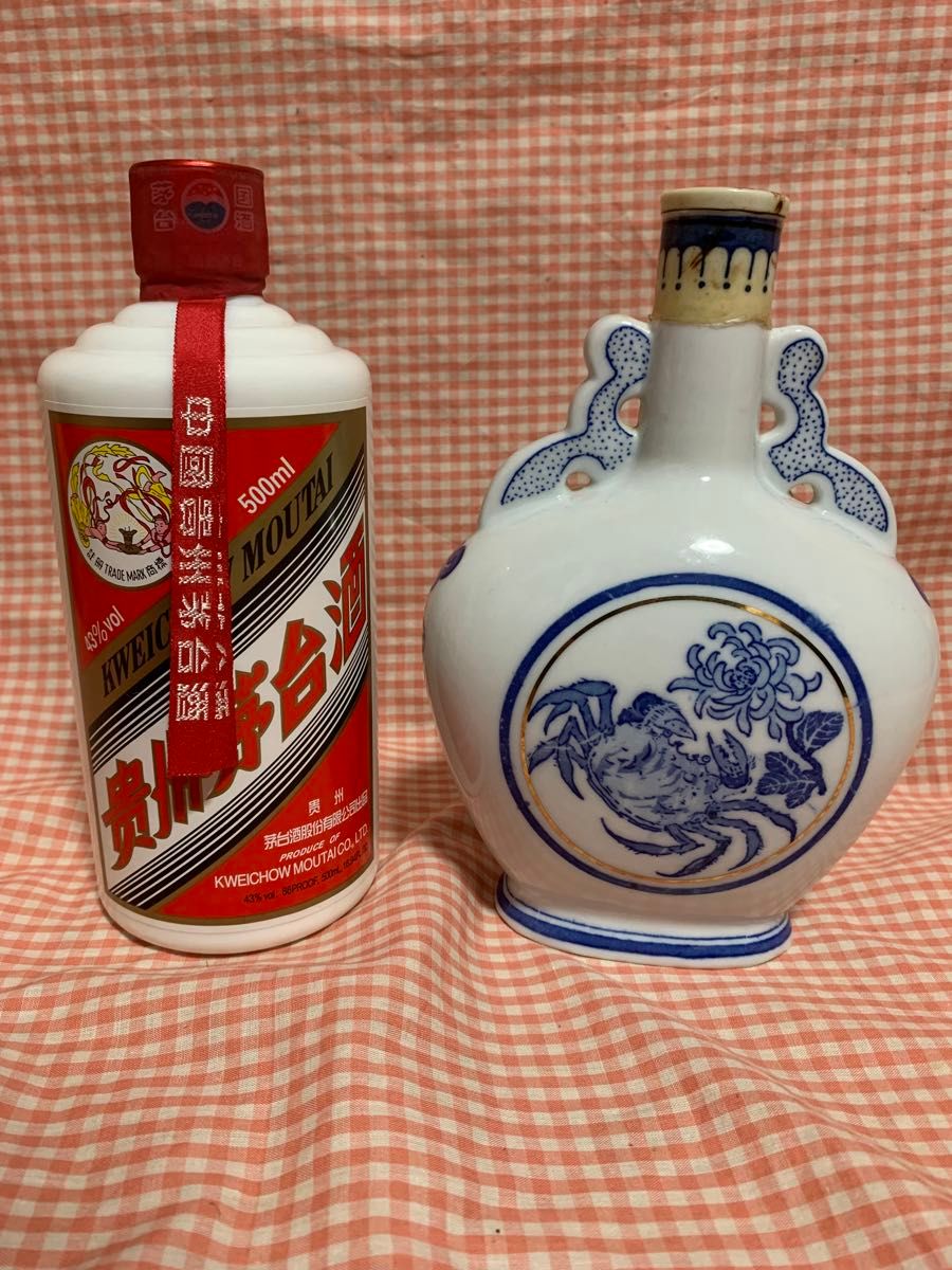 中国古酒　貴州茅台酒　マオタイ酒　天女ラベル　43% 500ml 紹興酒