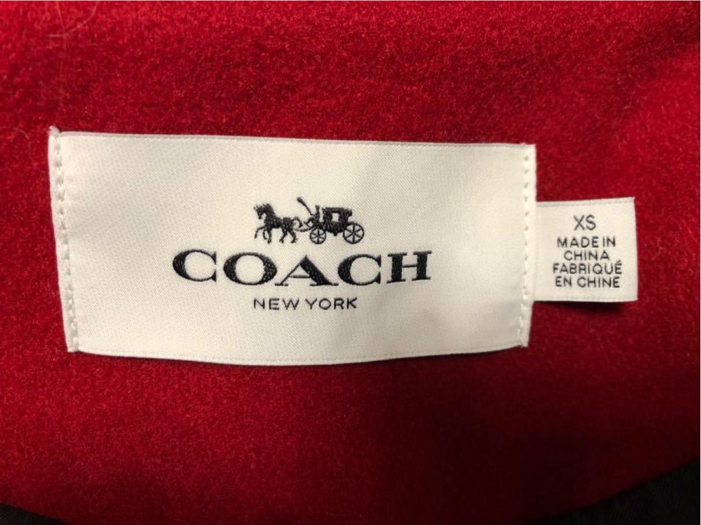  coach jacket XS lady's unused 