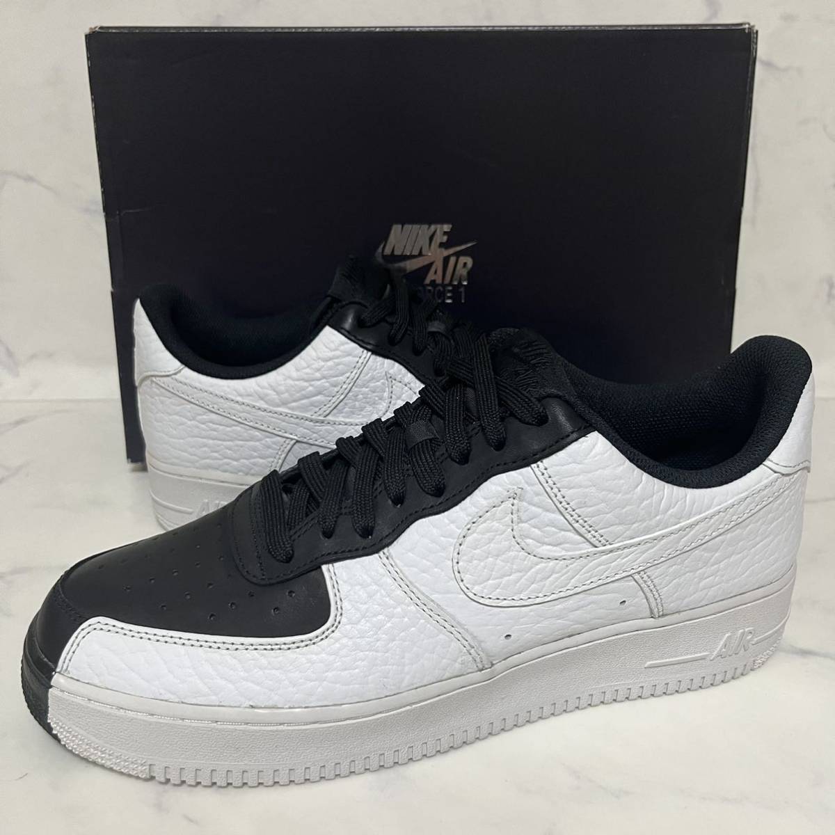 ★送料無料★【新品】28cm Nike Air Force 1 Low Split White Black prm ナイキ エアフォース1 ロー スプリットホワイトブラックプレミアム_画像1