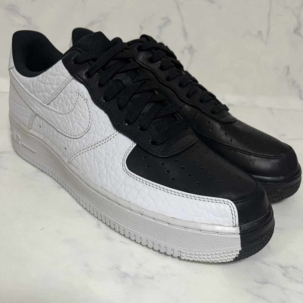 ★送料無料★【新品】28cm Nike Air Force 1 Low Split White Black prm ナイキ エアフォース1 ロー スプリットホワイトブラックプレミアム_画像3