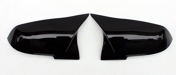 【送料無料】ドアミラーカバー 左右 ペア ブラック 黒 リア ビュー ミラー キャップ BMW F20 F22 F30 F31 F32 F33 F36 M3/M4ルック(0)の画像3