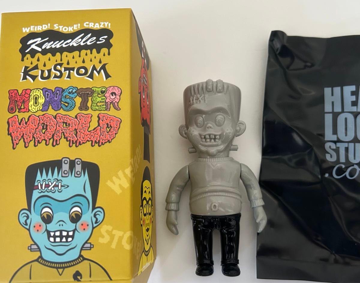 新品 headlockstudio ヘッドロックスタジオ ナックル KUSTOM MONSTER WORLD モンスターワールド