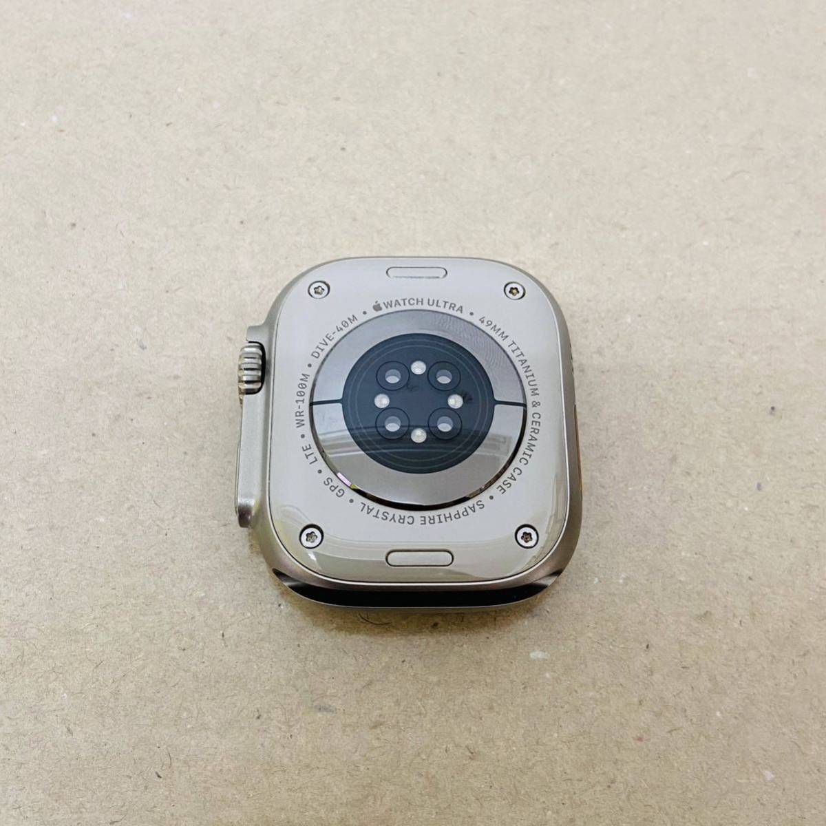 Apple Watch Ultra GPS＋Cellularモデル 49mm MNHG3J/A バッテリー最大容量100% i16911 コンパクト発送の画像8