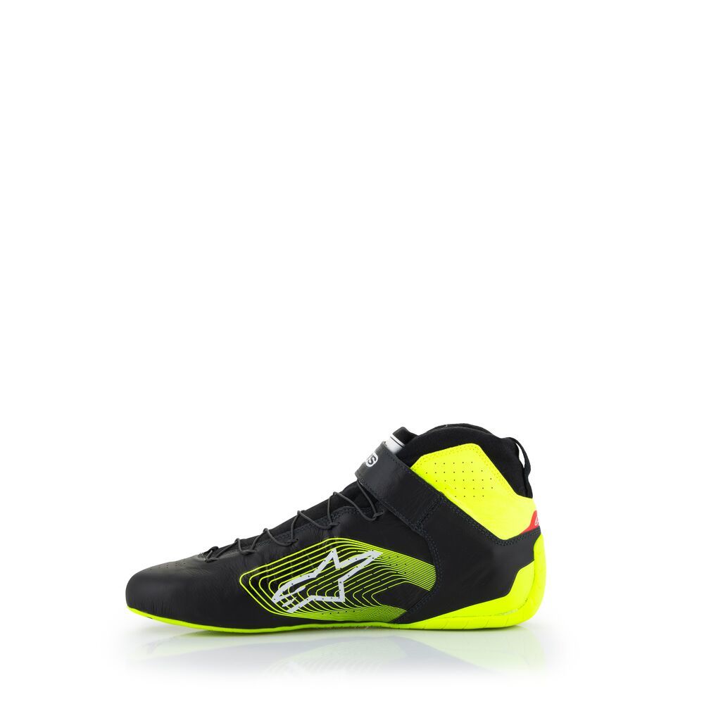 alpinestars(アルパインスターズ) レーシングシューズ TECH-1 Z V3 SHOES (サイズUSD： 10) 155 BLACK YELLOW FLUO [FIA8856-2018公認]_画像4