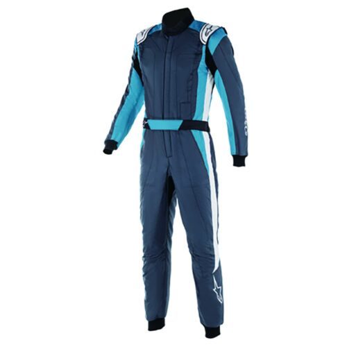 alpinestars Alpine Stars racing suit GP PRO COMP V2 SUIT size 46 9172 ASPHALT CYAN WHITE [FIA8856-2018 official recognition ]