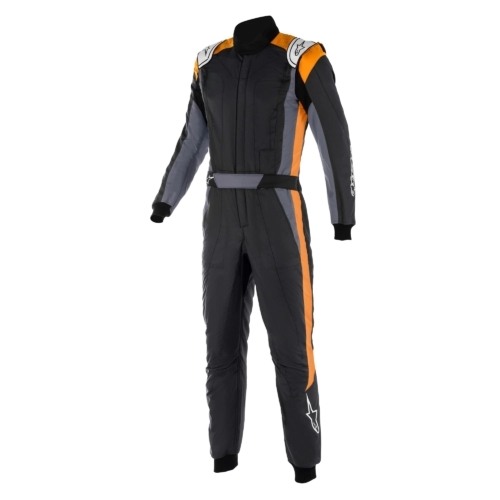 alpinestars Alpine Stars racing suit GP PRO COMP V2 SUIT size 54 1204 BLACK ASPHALT ORANGE FLUO [FIA8856-2018 official recognition ]