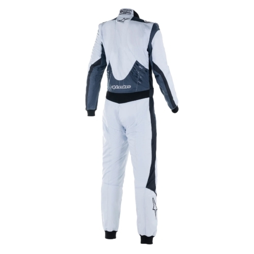 alpinestars Alpine Stars racing suit GP PRO COMP V2 SUIT size 50 1904 SILVER BLUE ASPHALT BLACK [FIA8856-2018 official recognition ]