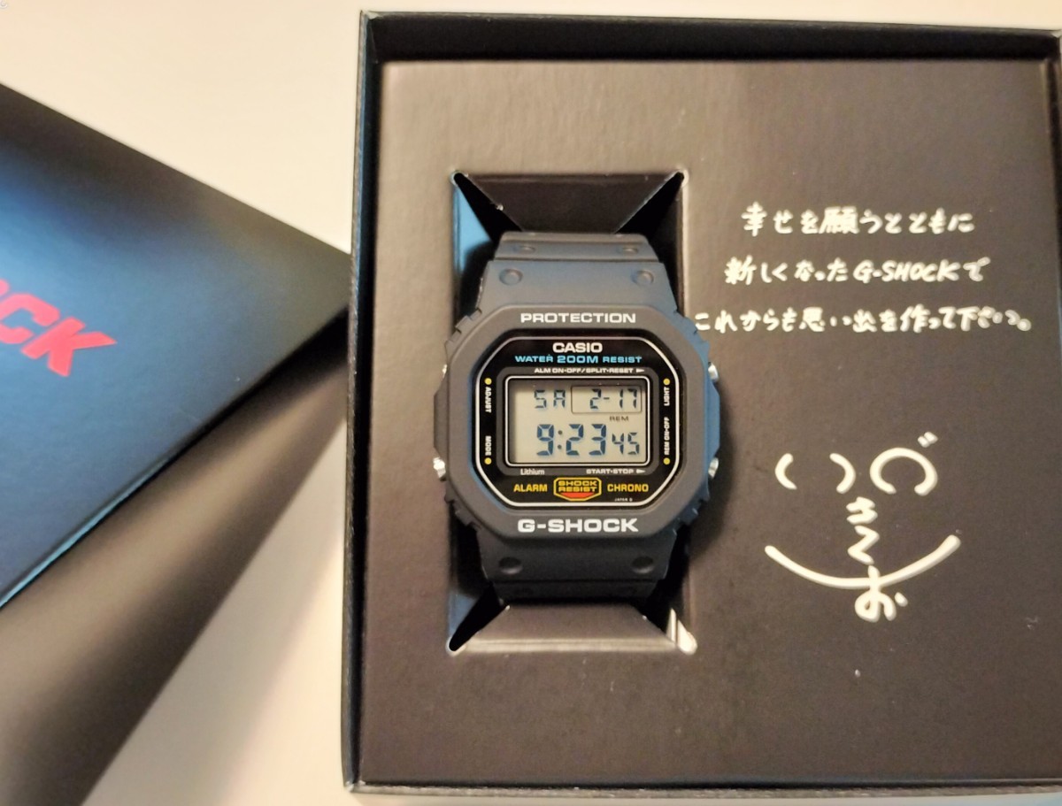 【送料無料・匿名配送】G-SHOCK DW-5600C-1V レストア済み。の画像6