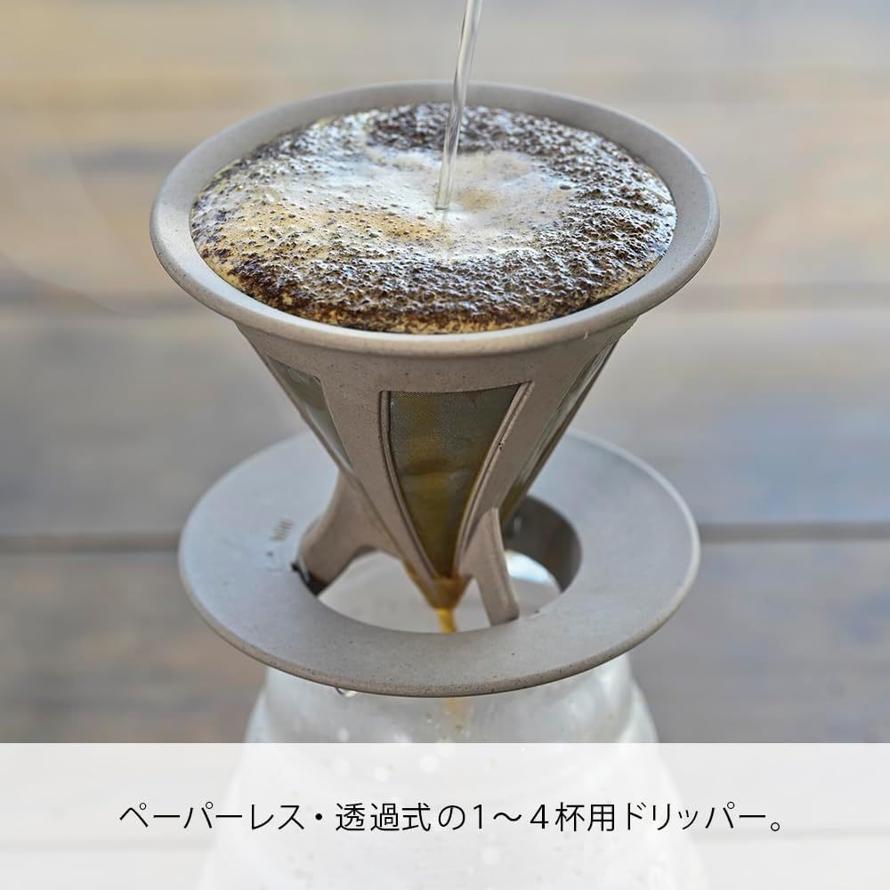HARIO カフェオールドリッパー 1~4杯用 ステンレスメッシュ 未使用_画像2