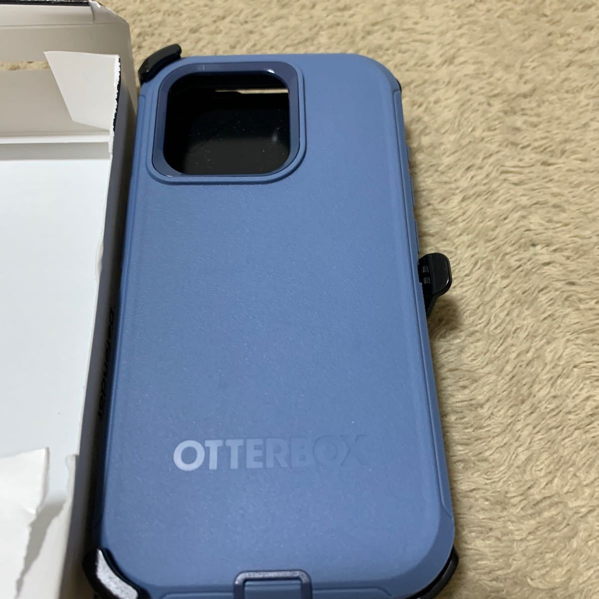 602t1520☆ 【国内正規品】OtterBox Defender iPhone 15 Pro用ケース Baby Blue Jeans 米軍MIL規格取得〔オッターボックス〕