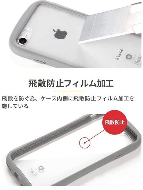 602t1630☆ iFace Reflection iPhone XS/X ケース クリア 強化ガラス (ブラック)_画像6