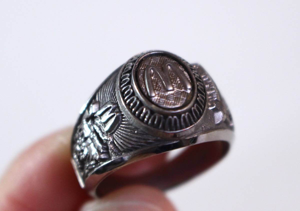 送料無料 指輪 70s McDONALD'S マクドナルド シルバー カンパニー リング ヴィンテージ ビンテージ BALFOUR ノベルティ 15号 アメリカ USAの画像4