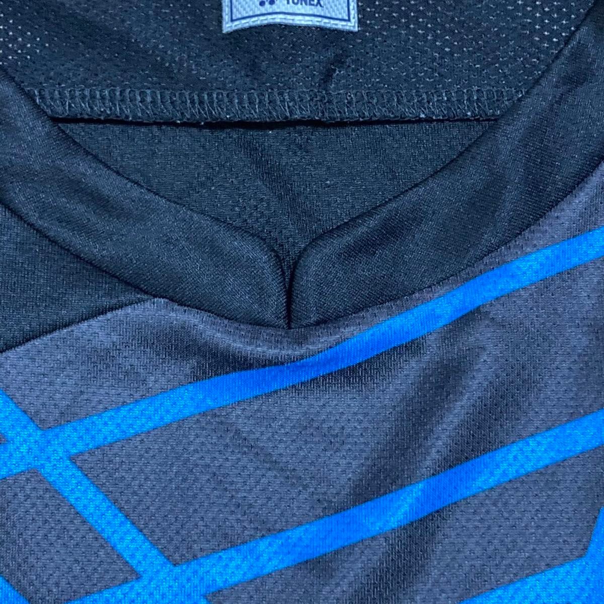 ヨネックス YONEX ゲームシャツ ブルー ウエア S メンズ シャツ 半袖 人気  試合 バドミントン ソフトテニス テニス