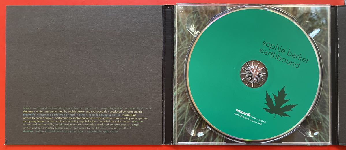 【CD】SOPHIE BARKER「EARTHBOUND」ソフィー・バーカー 輸入盤 [11050452]_画像3