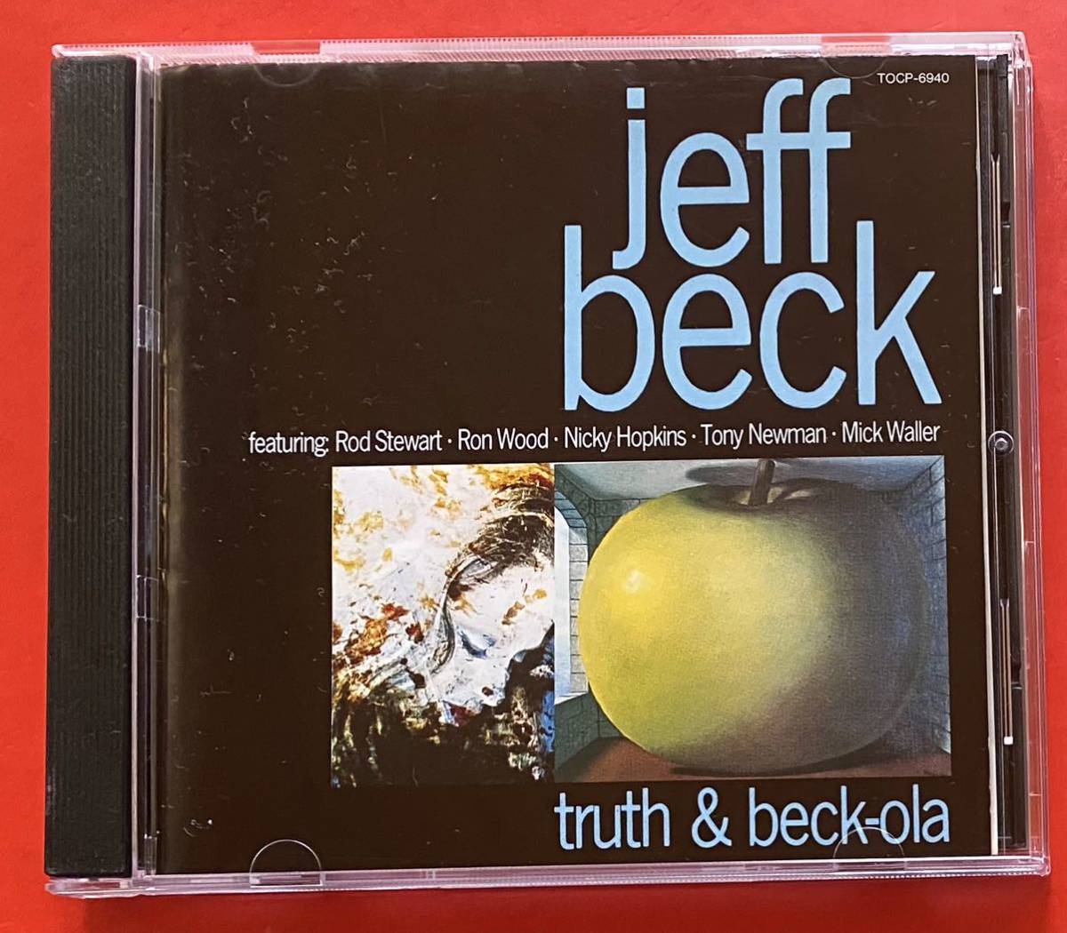 【2in1CD】ジェフ・ベック「TRUTH & BECK-OLA」JEFF BECK 国内盤 盤面良好 [10300169]_画像1