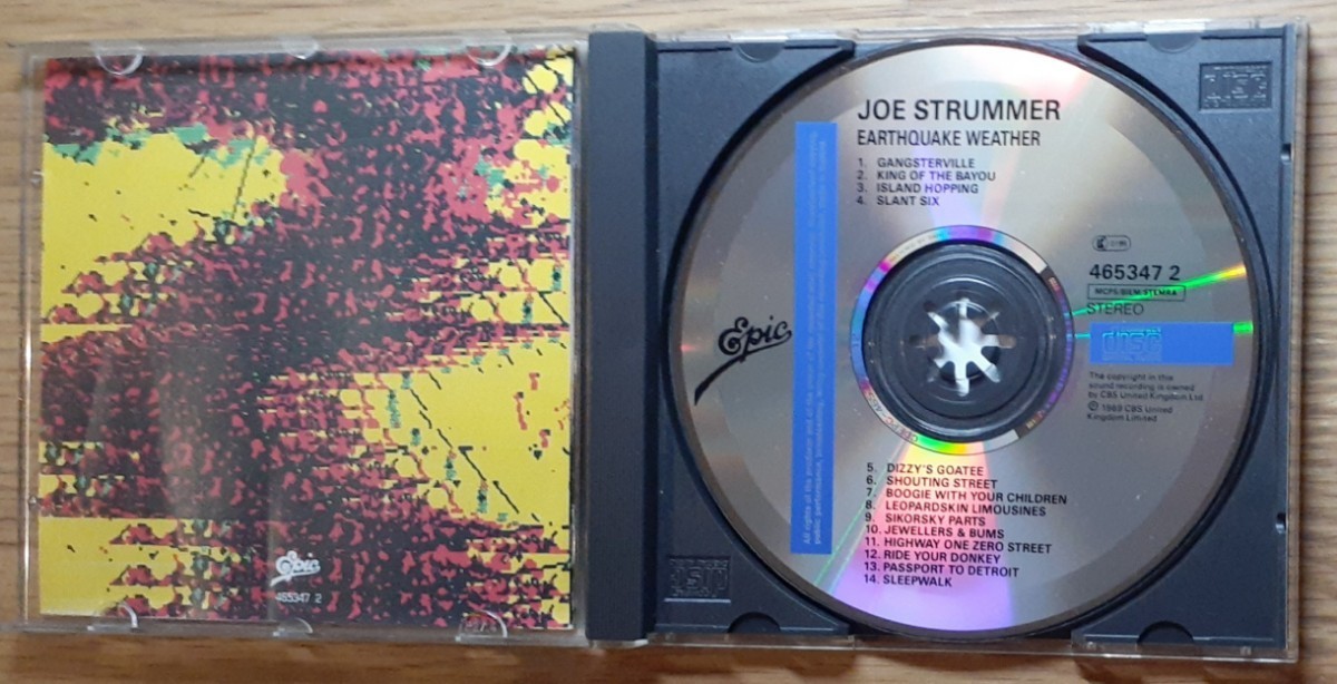 Joe Strummer / Earthquake Weather CD_画像3