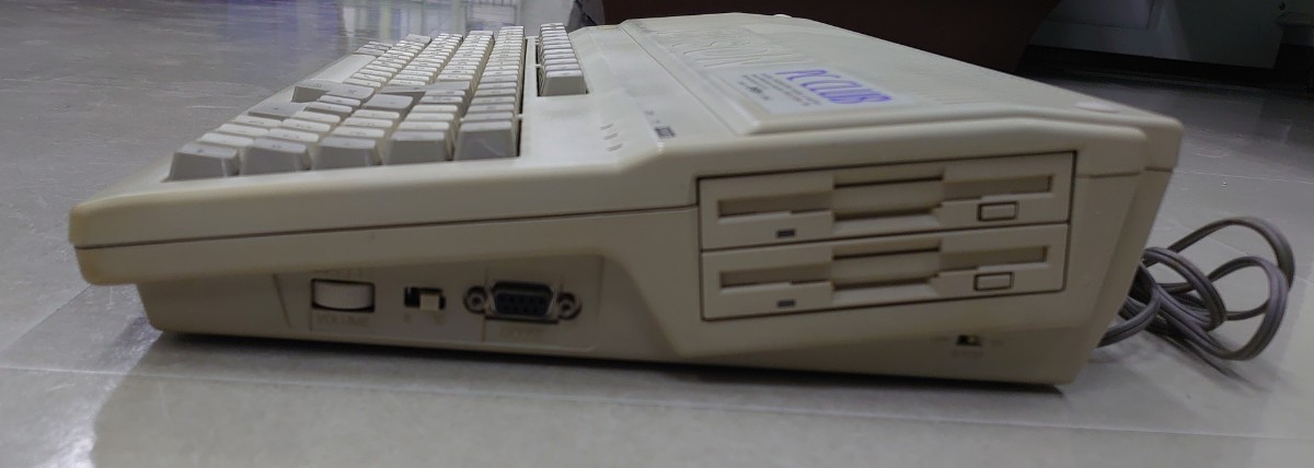 超希少！！レトロ EPSON PC-CLUB PC-286C PC-98互換機 ジャンク品　HD-6755おまけ_画像5