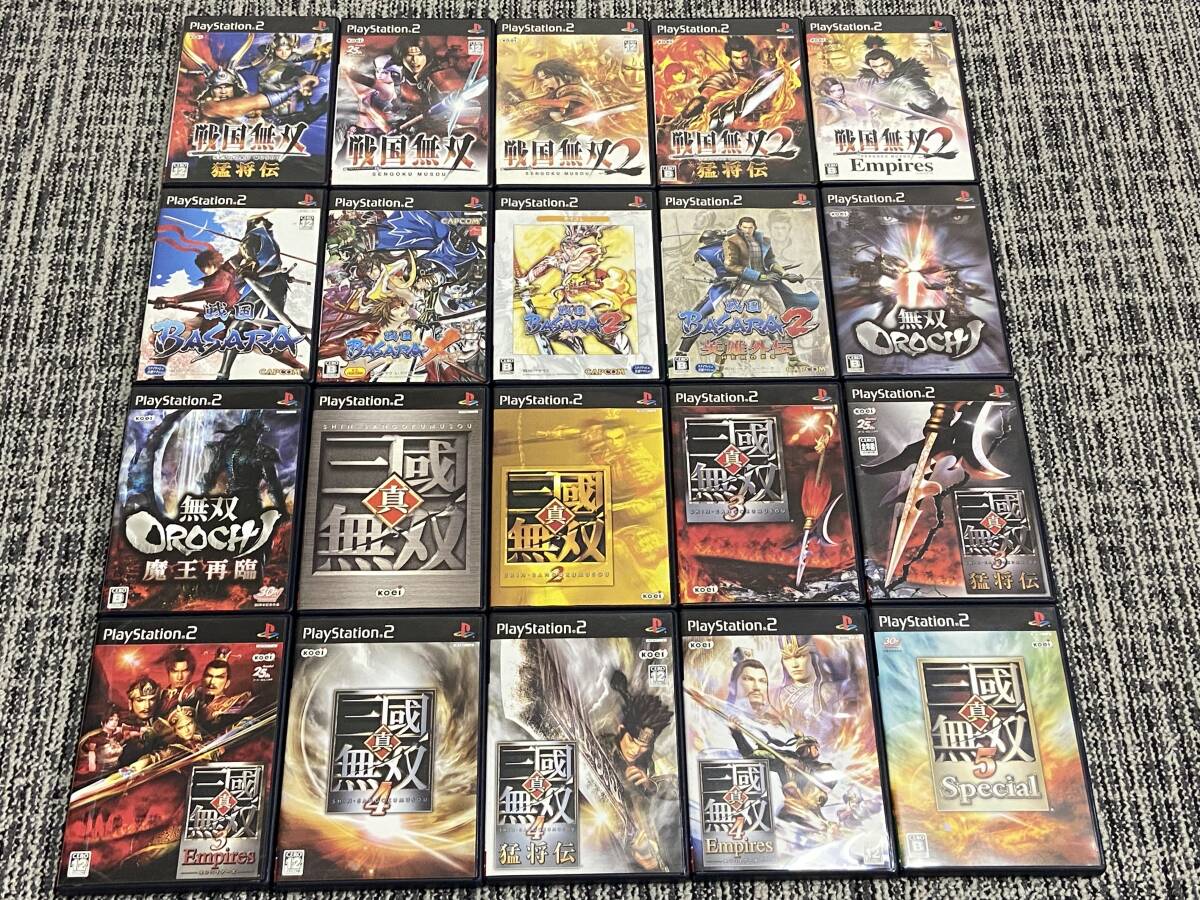 プレステ２ ソフトセット売り ＰＳ２ 三國無双 戦国無双 無双OROCHI 戦国ＢＡＳＡＲＡ 真・三國無双 まとめ売り_画像4