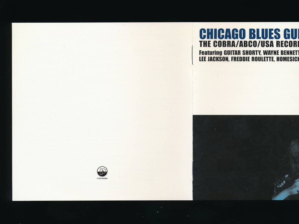 ☆CHICAGO BLUES GUITAR KILLERS! THE COBRA/ABCO/USA RECORDINGS 1950's-1960's☆2001年帯付日本盤☆P-VINE PCD-24074☆_画像6