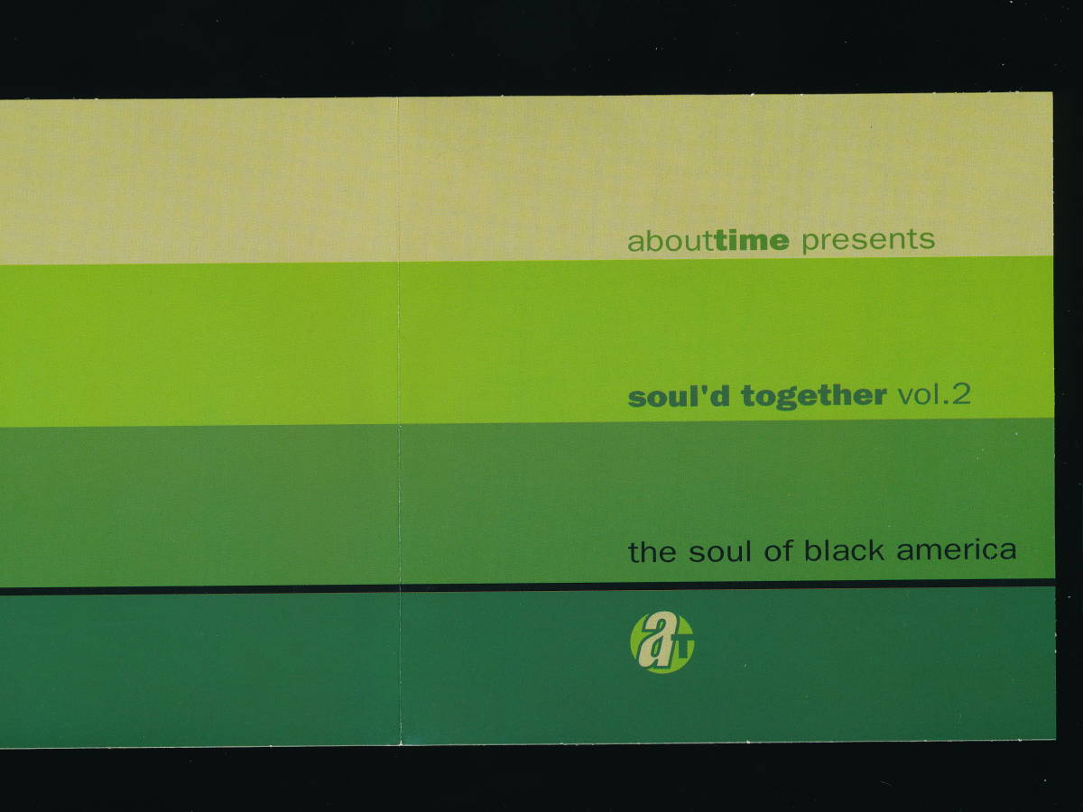☆SOUL'D TOGETHER VOL.2 - THE SOUL OF BLACK AMERICA☆1992年日本流通仕様☆P-VINE PCD-783 (ABOUT TIME AT CD-015)☆の画像5