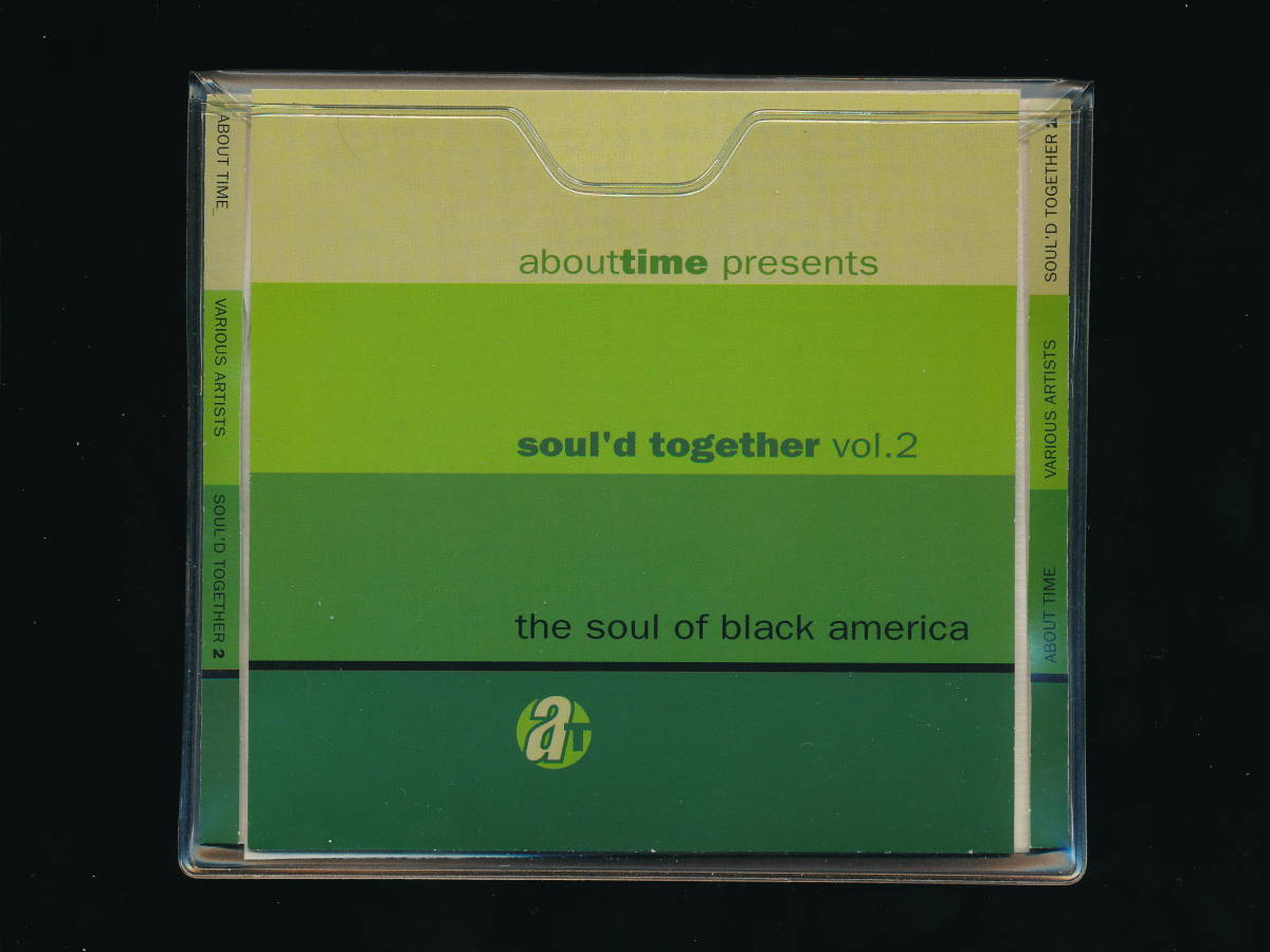 ☆SOUL'D TOGETHER VOL.2 - THE SOUL OF BLACK AMERICA☆1992年日本流通仕様☆P-VINE PCD-783 (ABOUT TIME AT CD-015)☆の画像2
