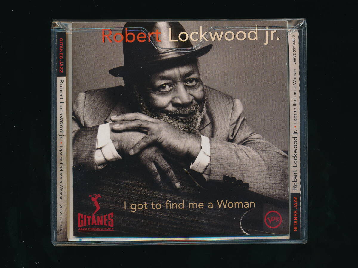 ☆ROBERT LOCKWOOD JR.☆I GOT TO FIND ME A WOMAN☆1997年日本流通仕様盤☆POLYDOR POCP-9586（VERVE/POLYGRAM 537 448-2）☆_画像2