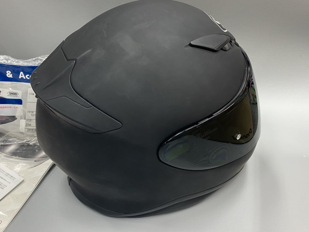SHOEI Z-7フルフェイスヘルメット マッドブラック _画像5
