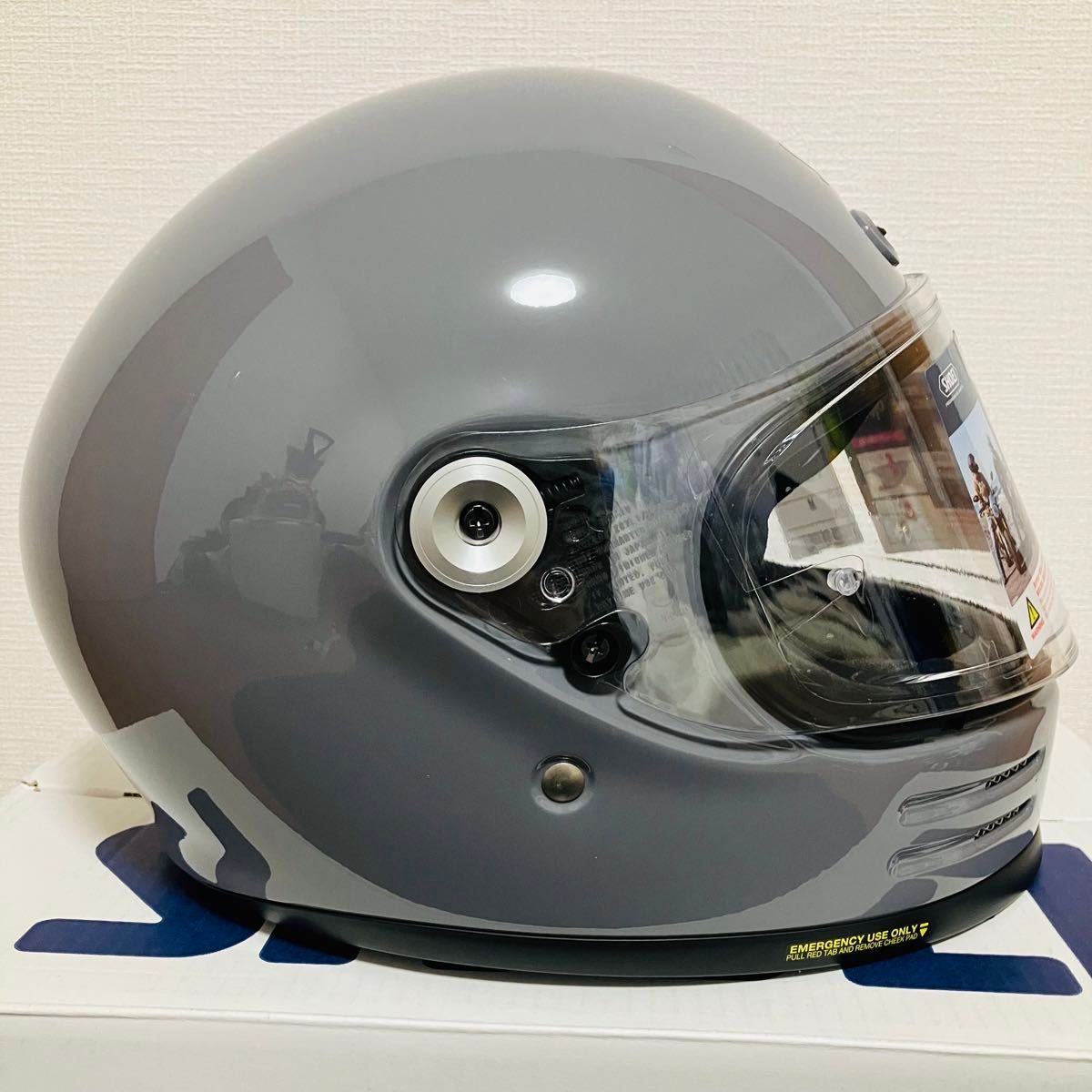値下げ ほぼ未使用品 無傷 SHOEI グラムスター XL(L寄り) 2022年 値下げ ほぼ未使用品 無傷 SHOEI グラムスター XL(L寄り) 2022年