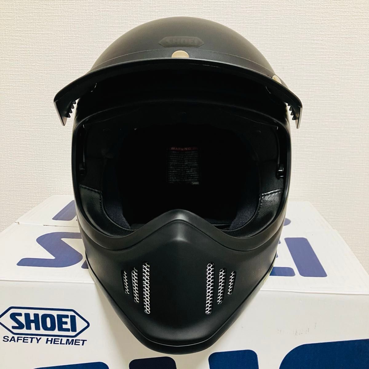 2024年1月購入 SHOEI EX-ZERO Lサイズ 純正バイザーセット